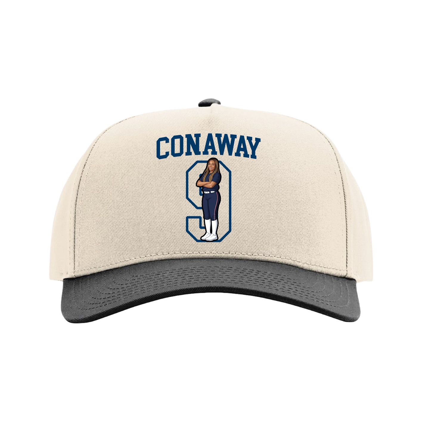 Full Fabric Five-Panel Champ Cap
