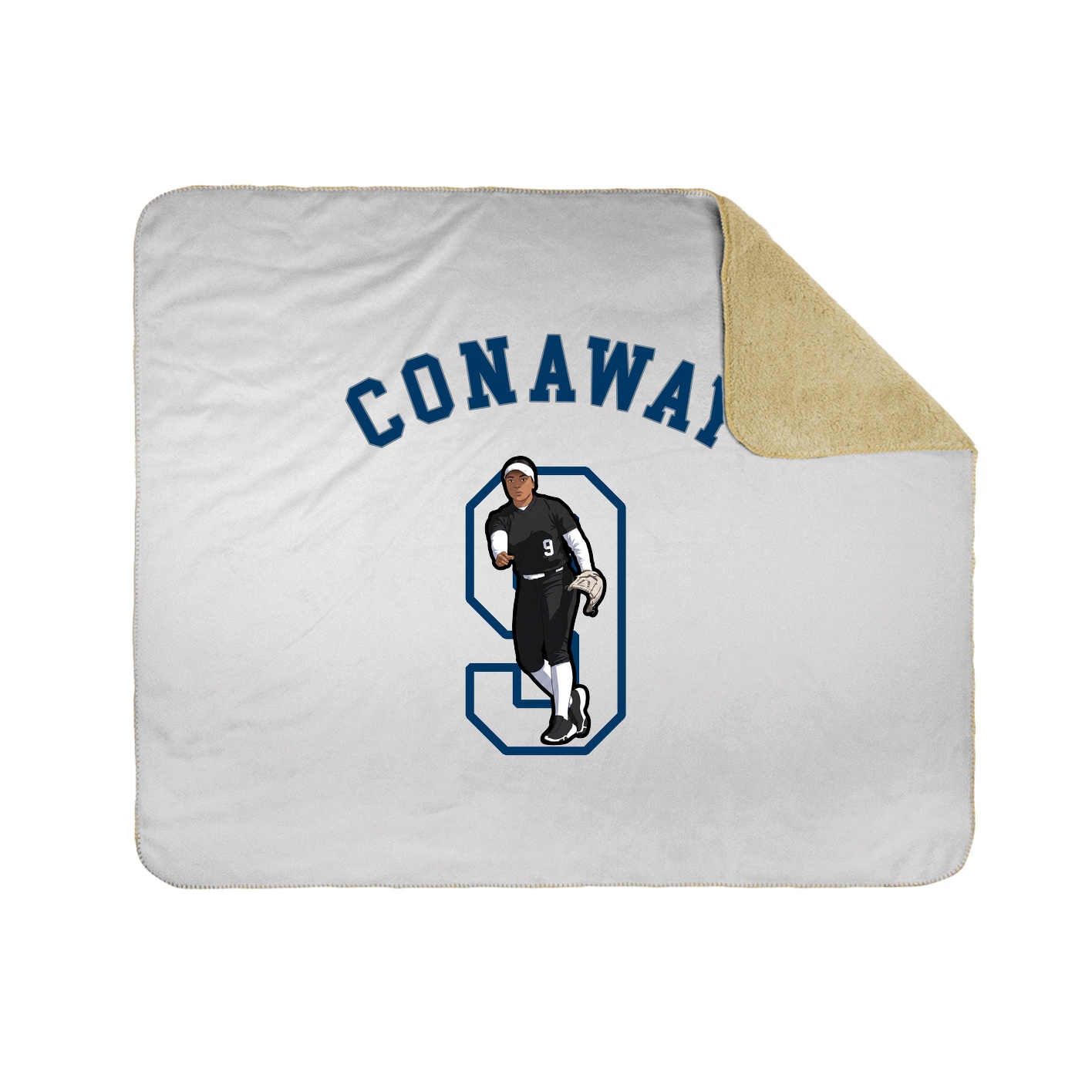 Throw Blanket — Shirsey Arch in White