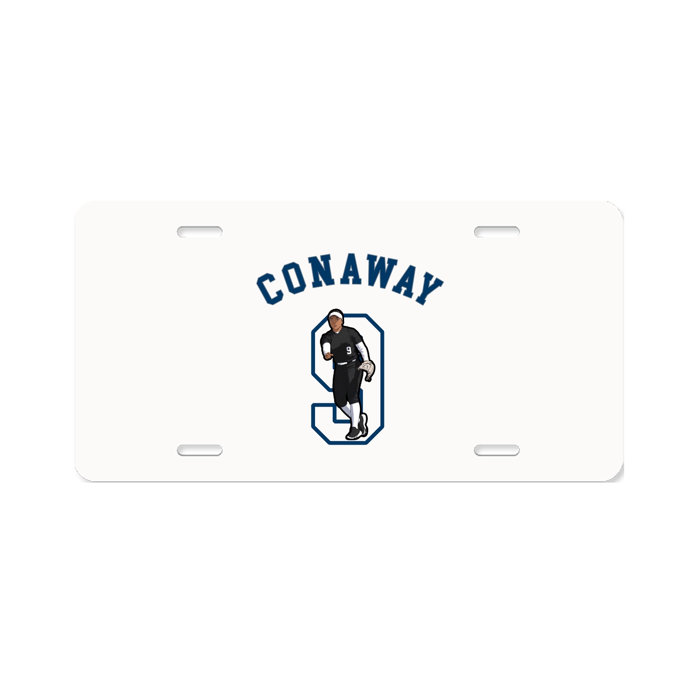 License Plate — Shirsey Arch in Classic