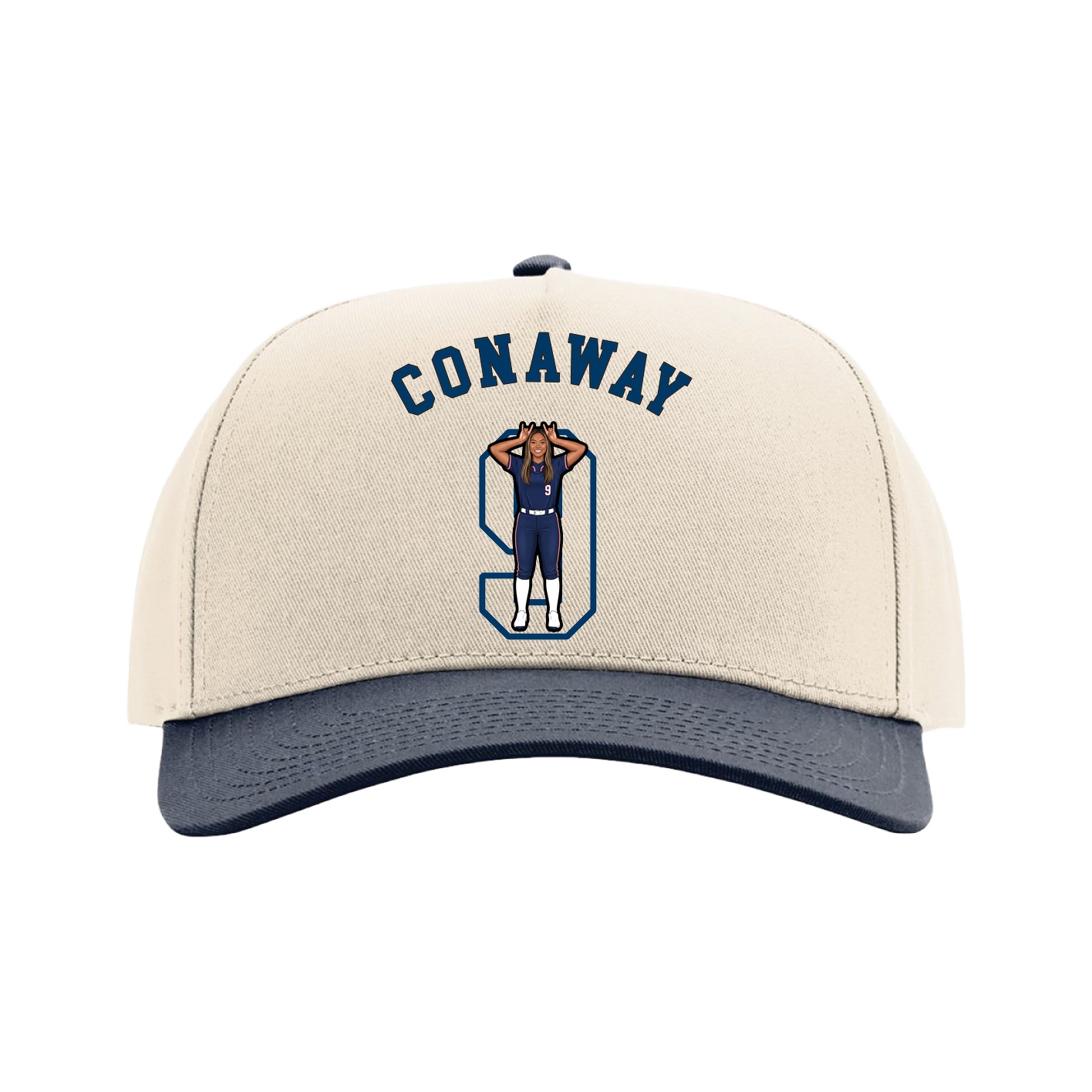 Full Fabric Five-Panel Champ Cap