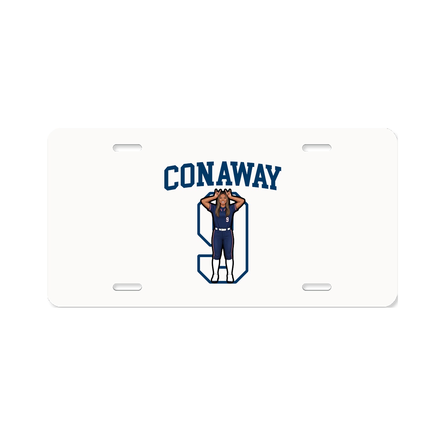 License Plate — Shirsey in Classic