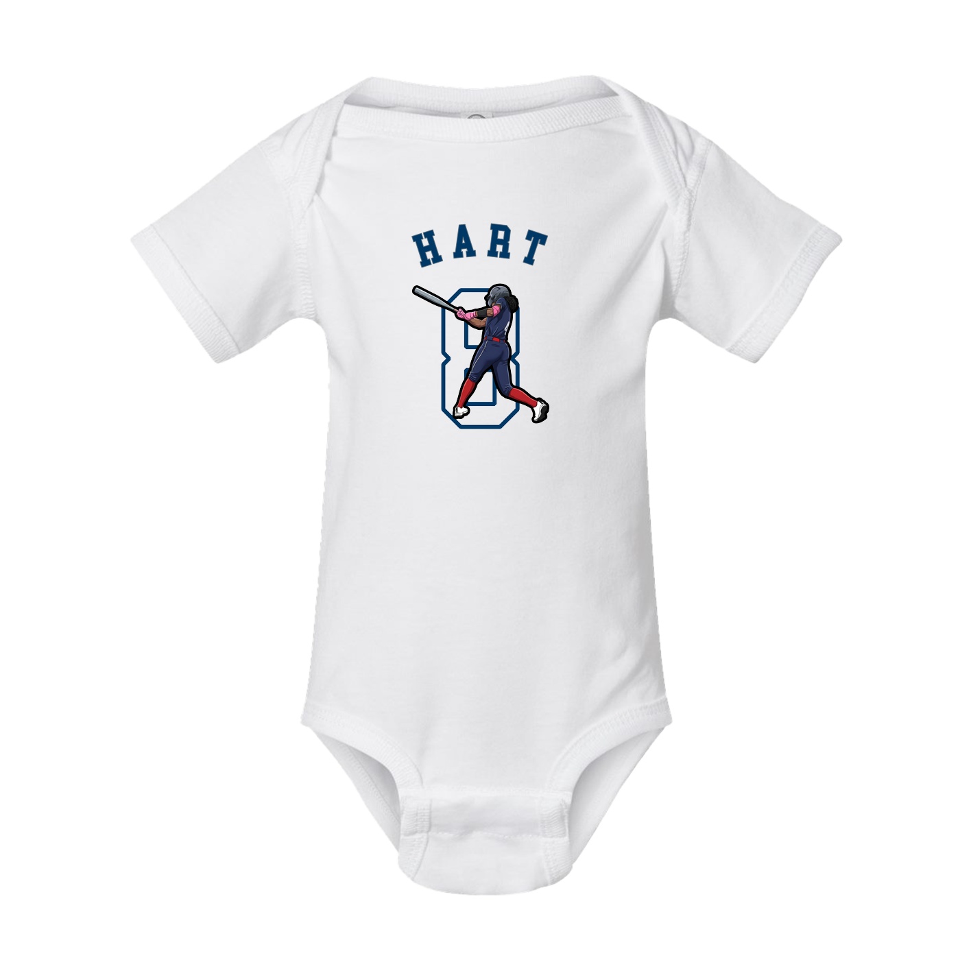 Baby Onesie — Shirsey Arch in White