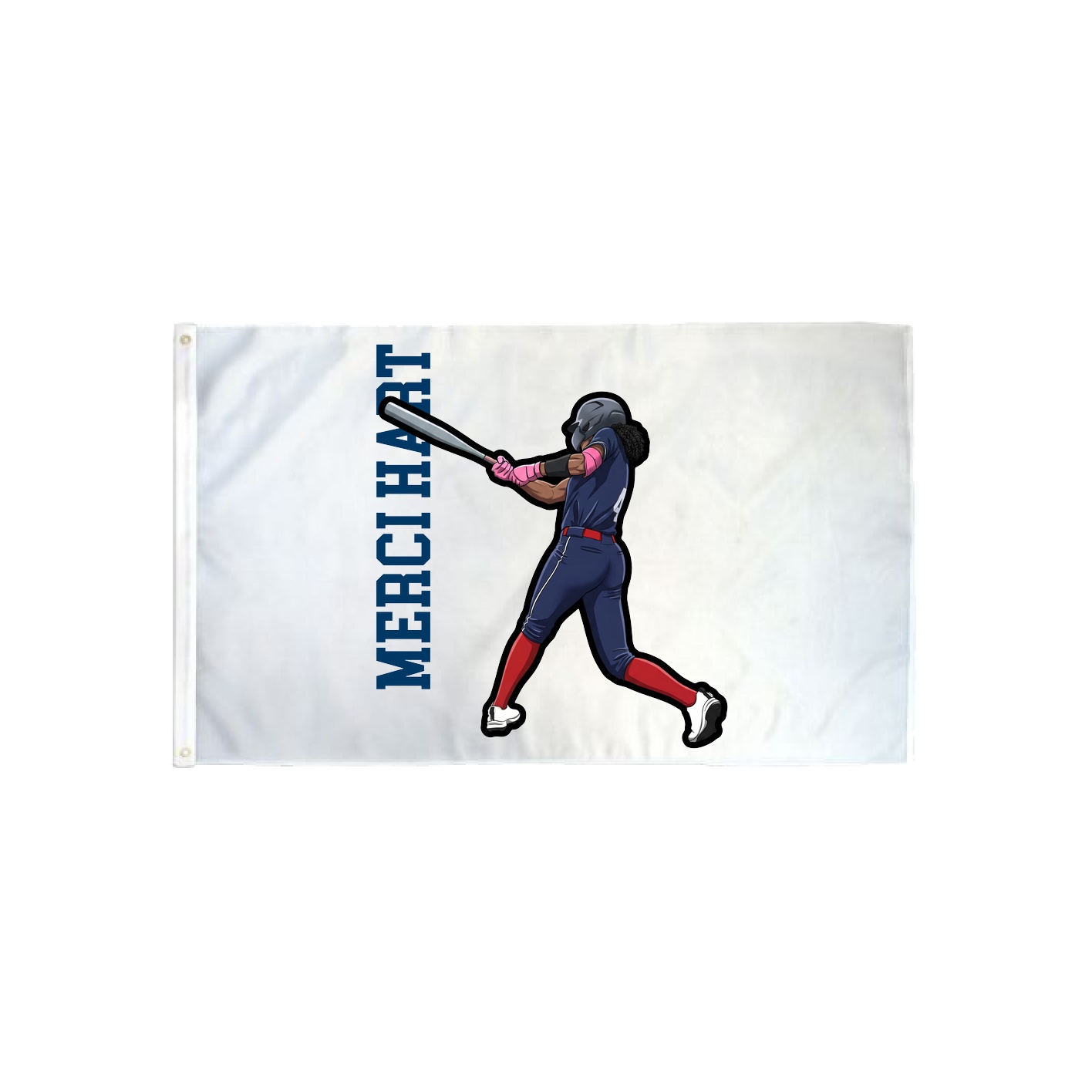 3x5 Flag — Name Vertical in Classic