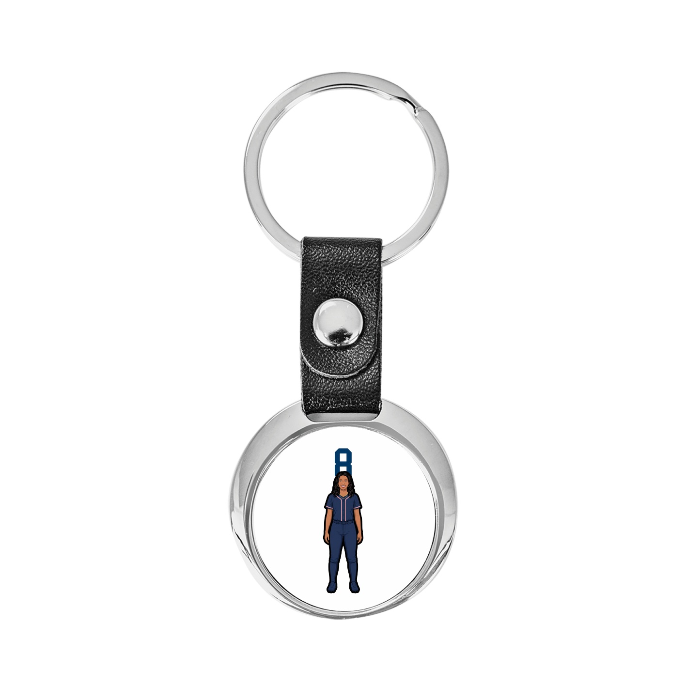 Key Chain — Number Top in Classic