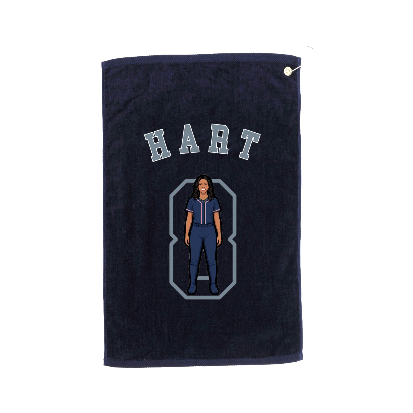 Golf Towel — Shirsey Arch in Navy