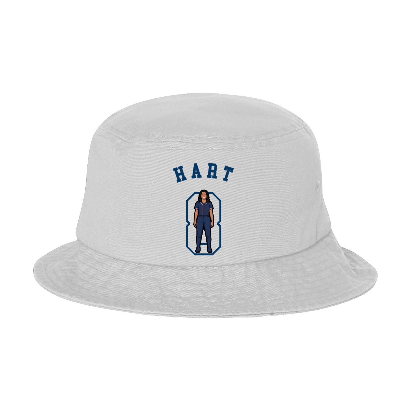 Bucket Cap — Shirsey Arch in White