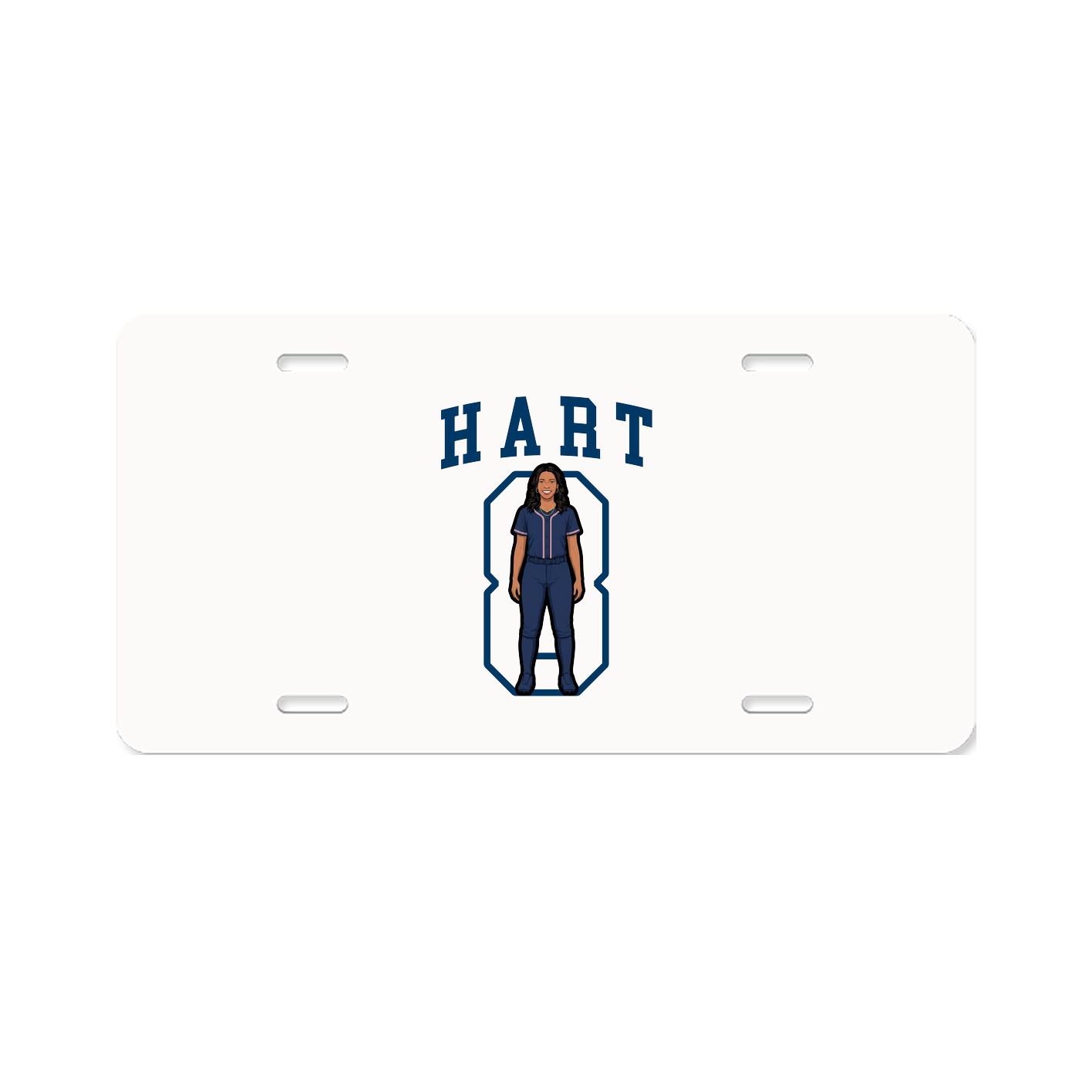 Aluminum License Plate