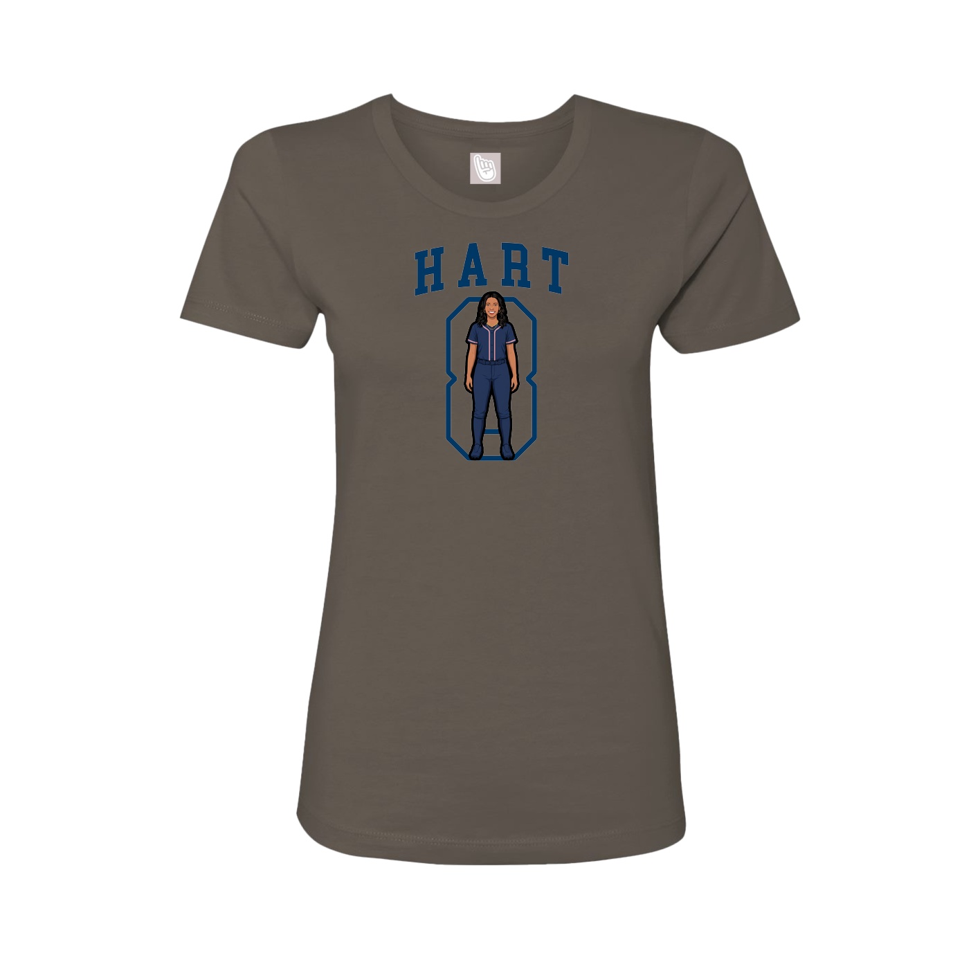 Womens Tee — Shirsey in Grey