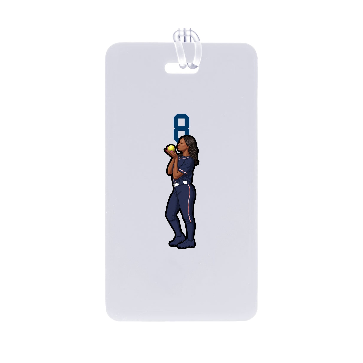 Bag Tag — Number Top in Classic