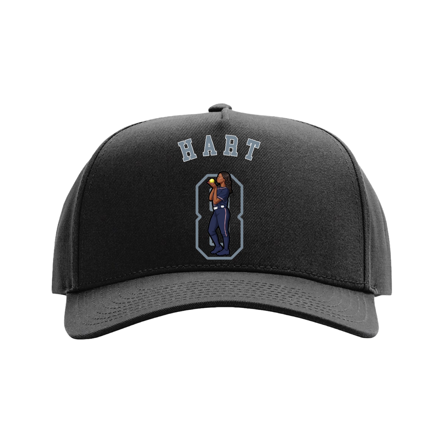 Full Fabric Five-Panel Champ Cap