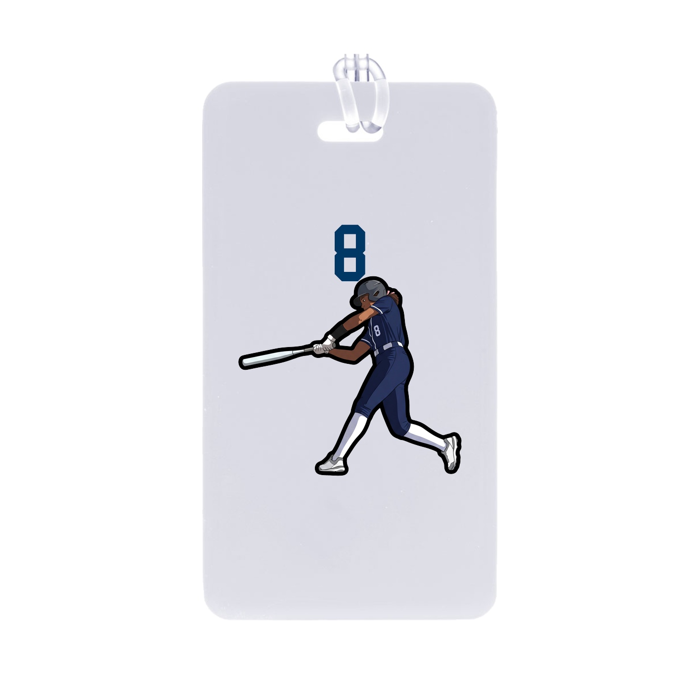 Bag Tag — Number Top in Classic