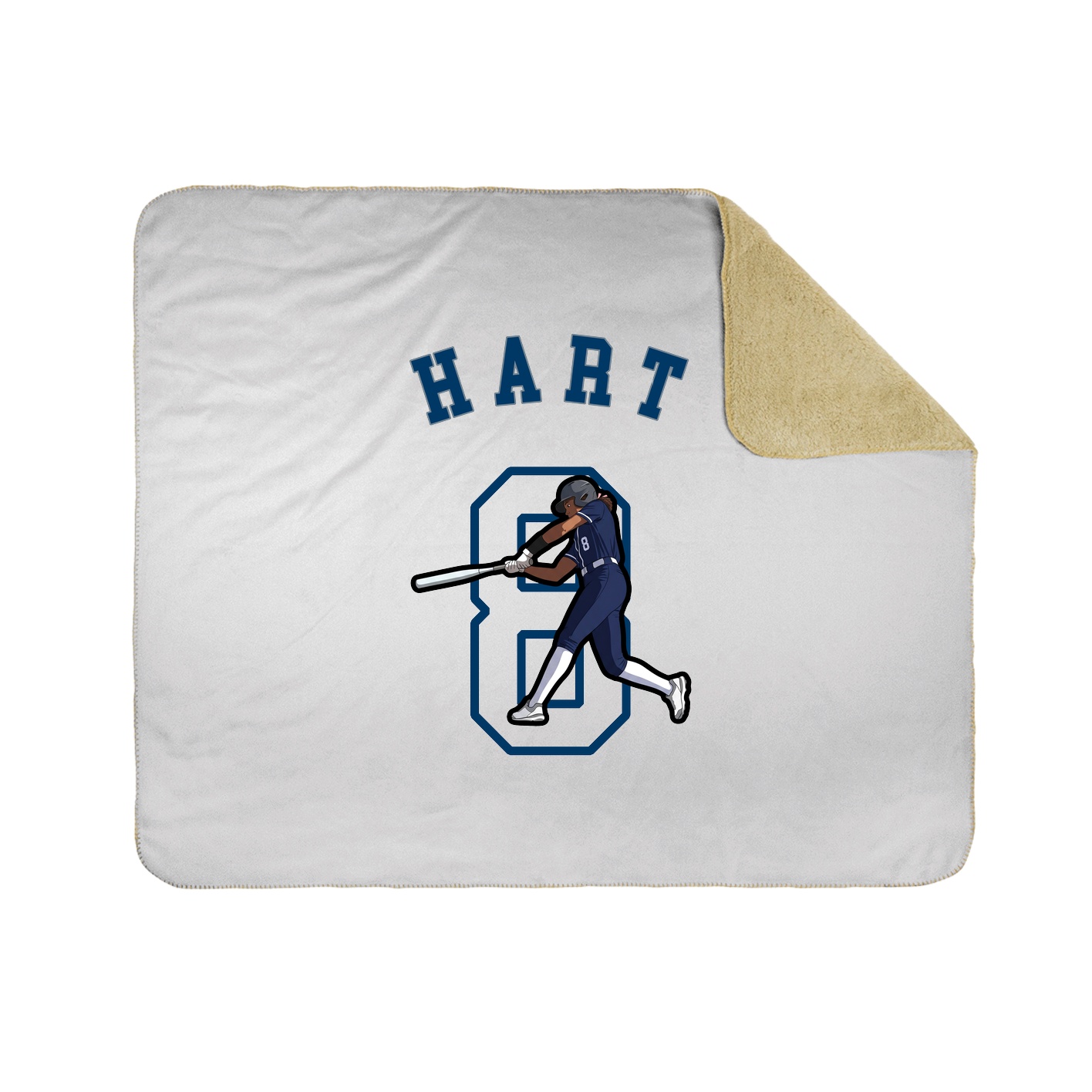 Throw Blanket — Shirsey Arch in White