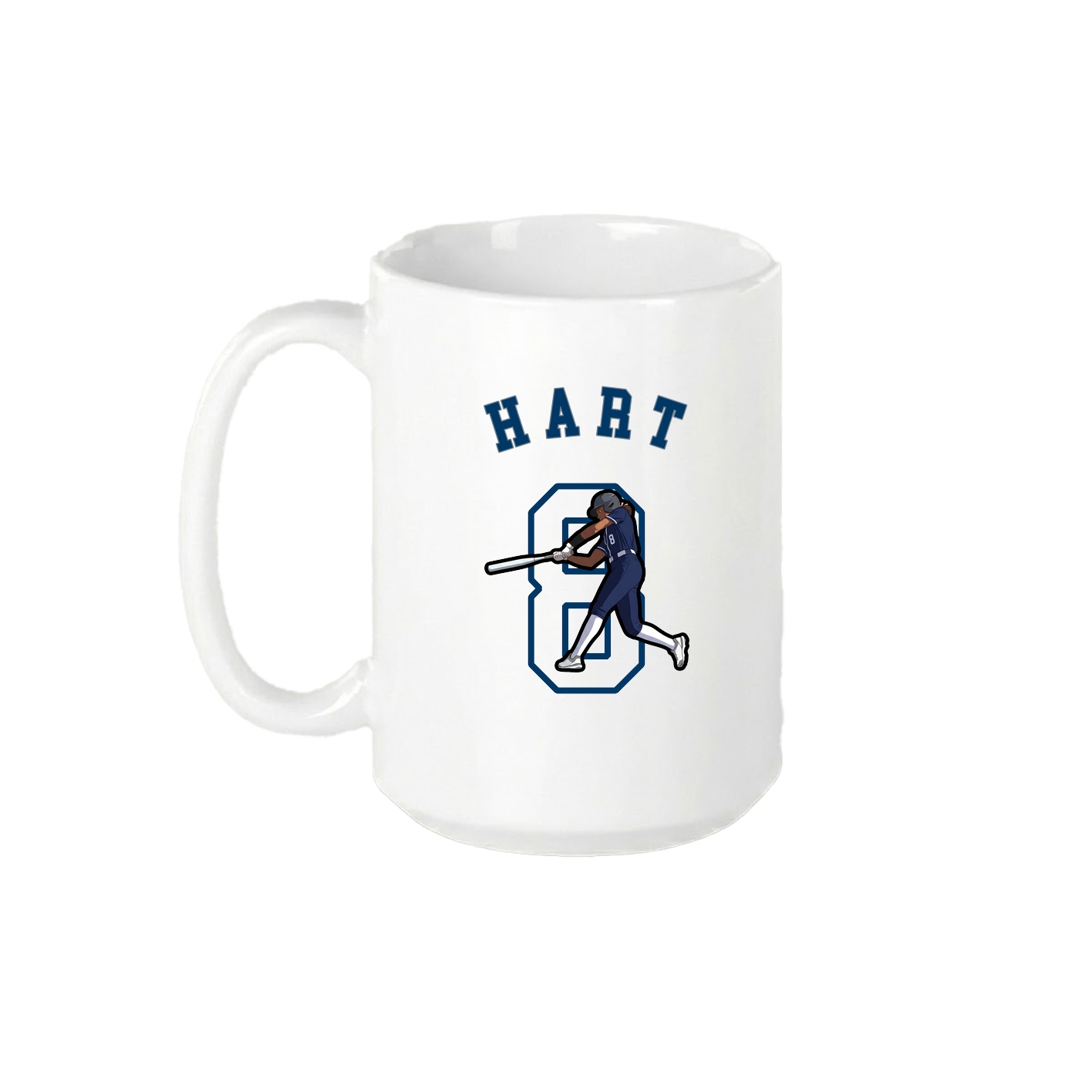 15oz Coffee Mug — Shirsey Arch in White