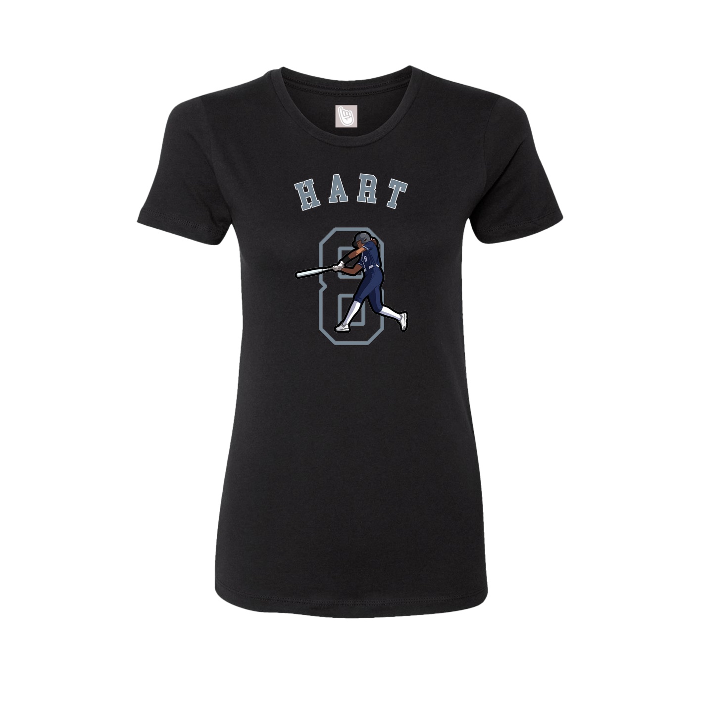 Womens Tee — Shirsey Arch in Black