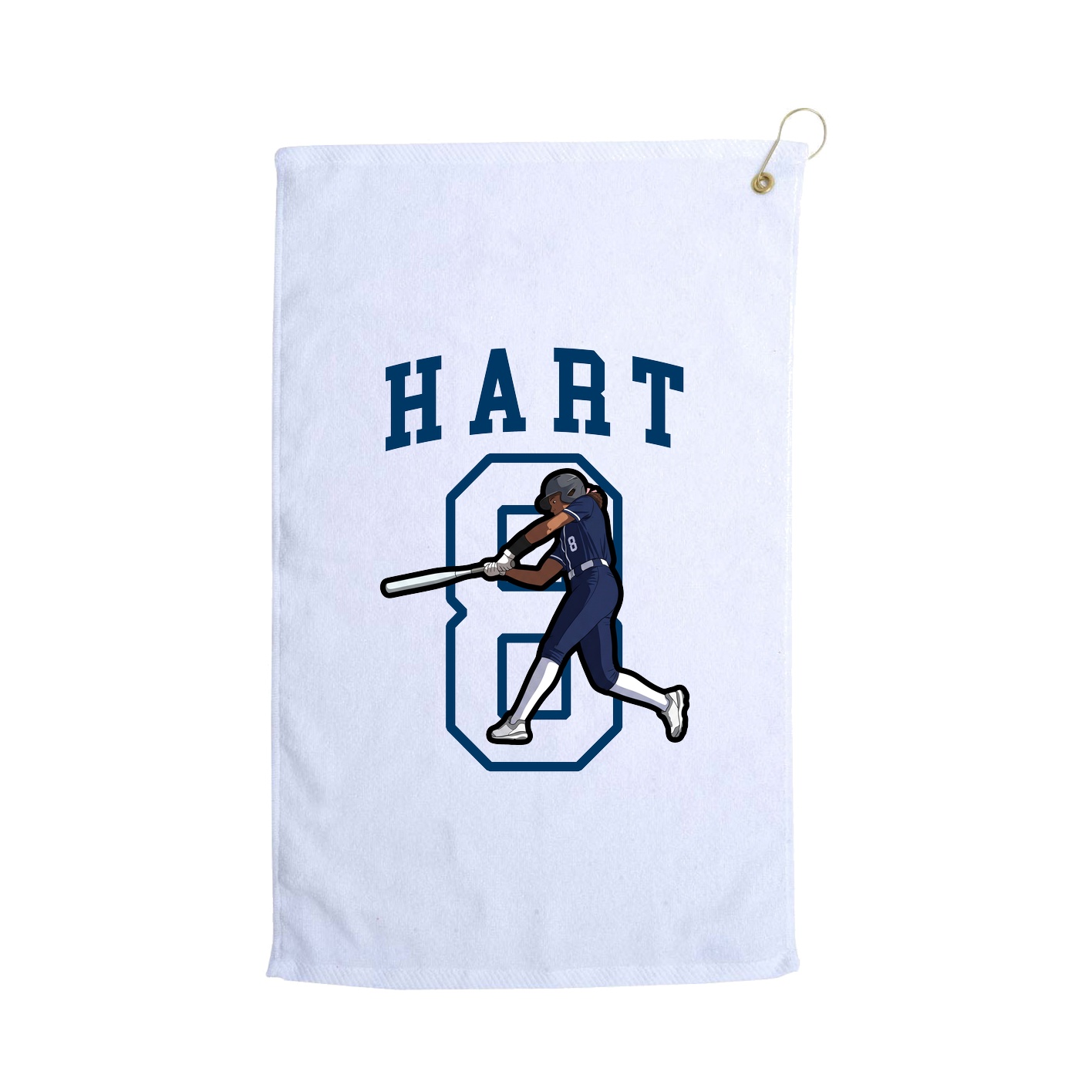 Golf Towel — Shirsey in White