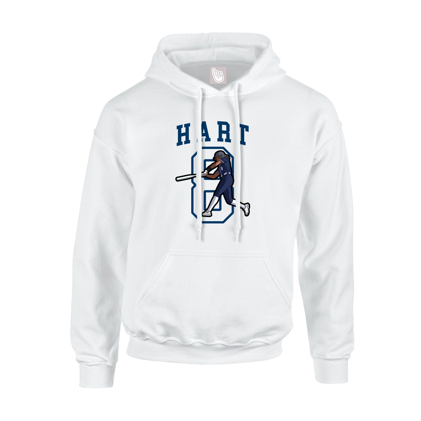 Hoodie — Shirsey in White