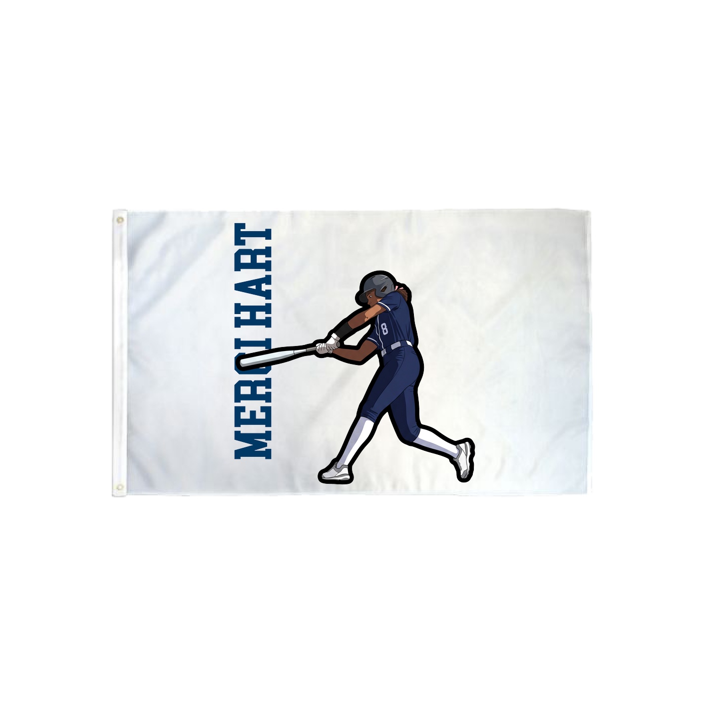 3x5 Flag — Name Vertical in Classic