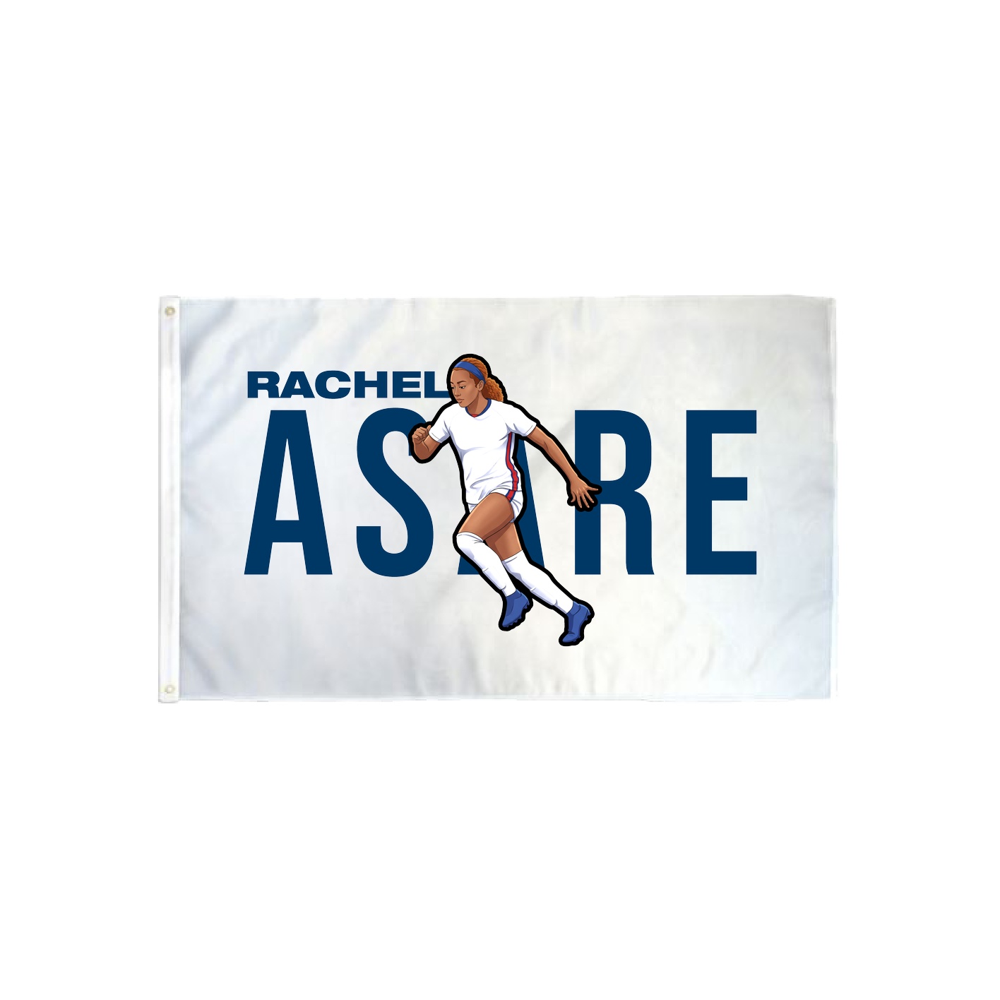 3x5 Flag — Player Name in Classic