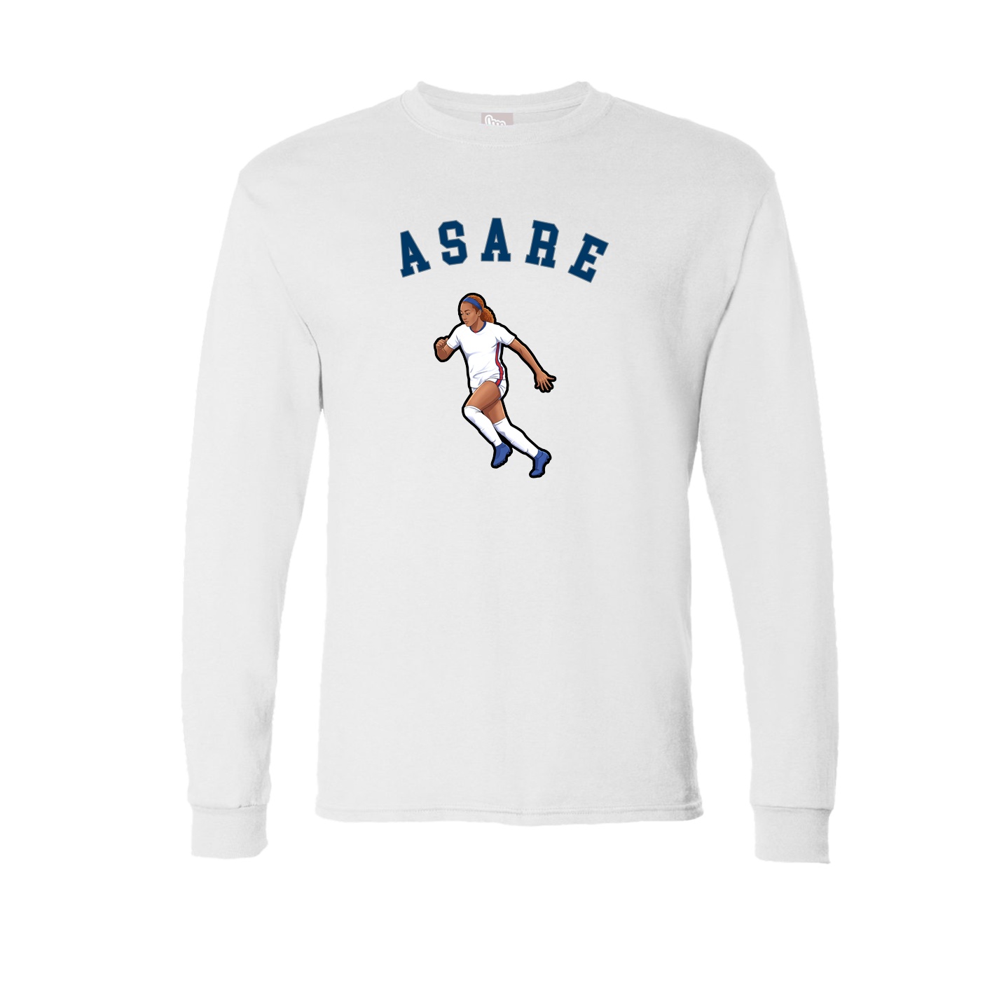 Long Sleeve Tee — Shirsey Arch in White