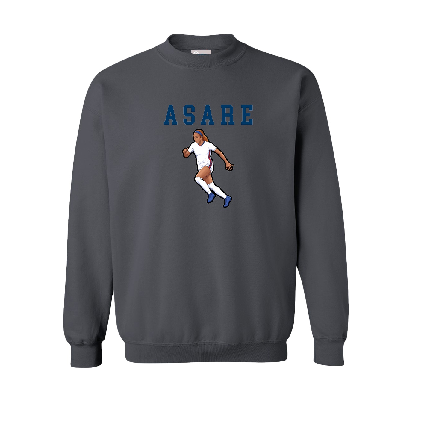 Fleece Crew — Shirsey in Grey