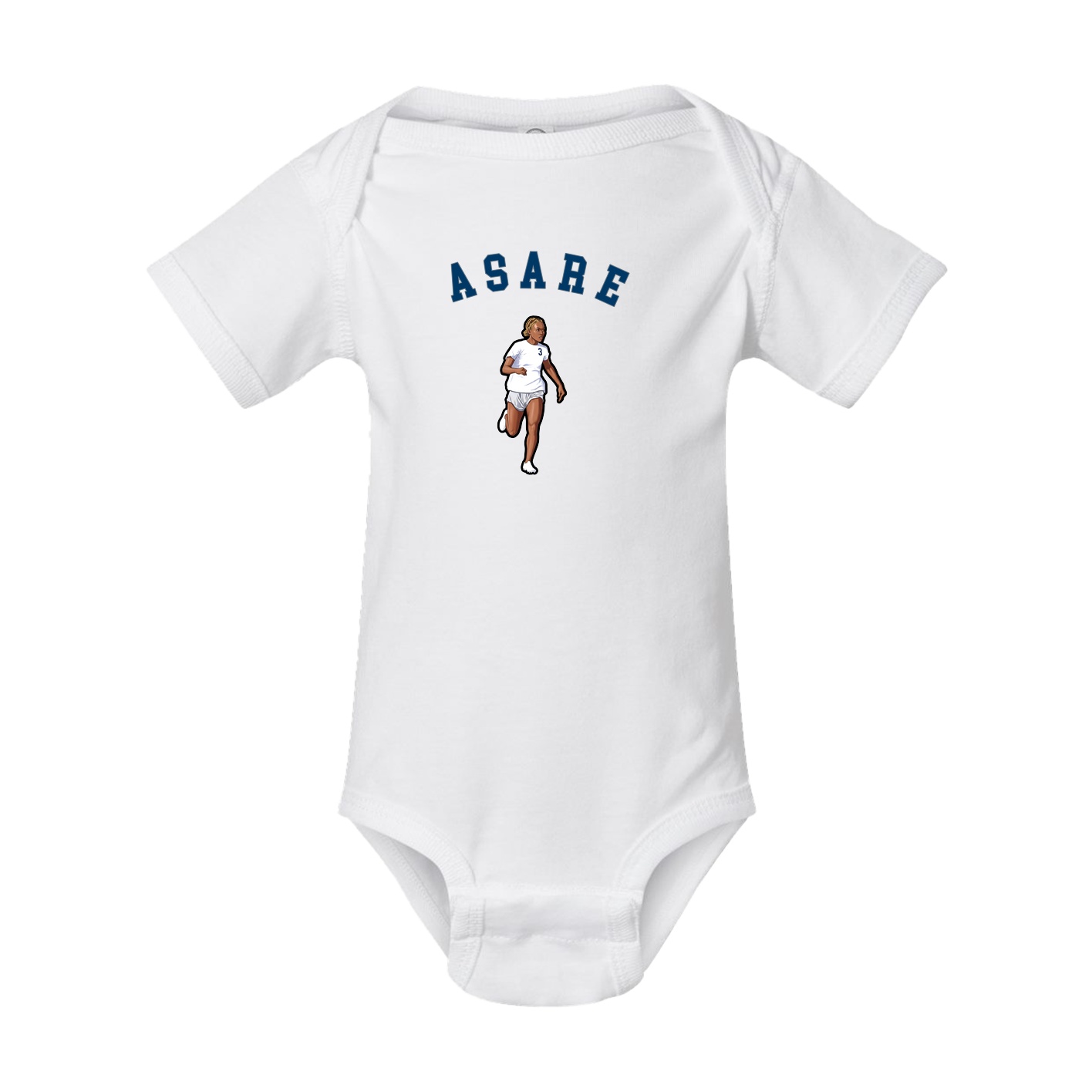 Baby Onesie — Shirsey Arch in White