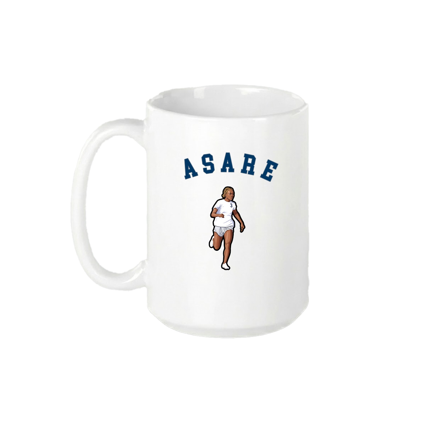15oz Coffee Mug — Shirsey Arch in White