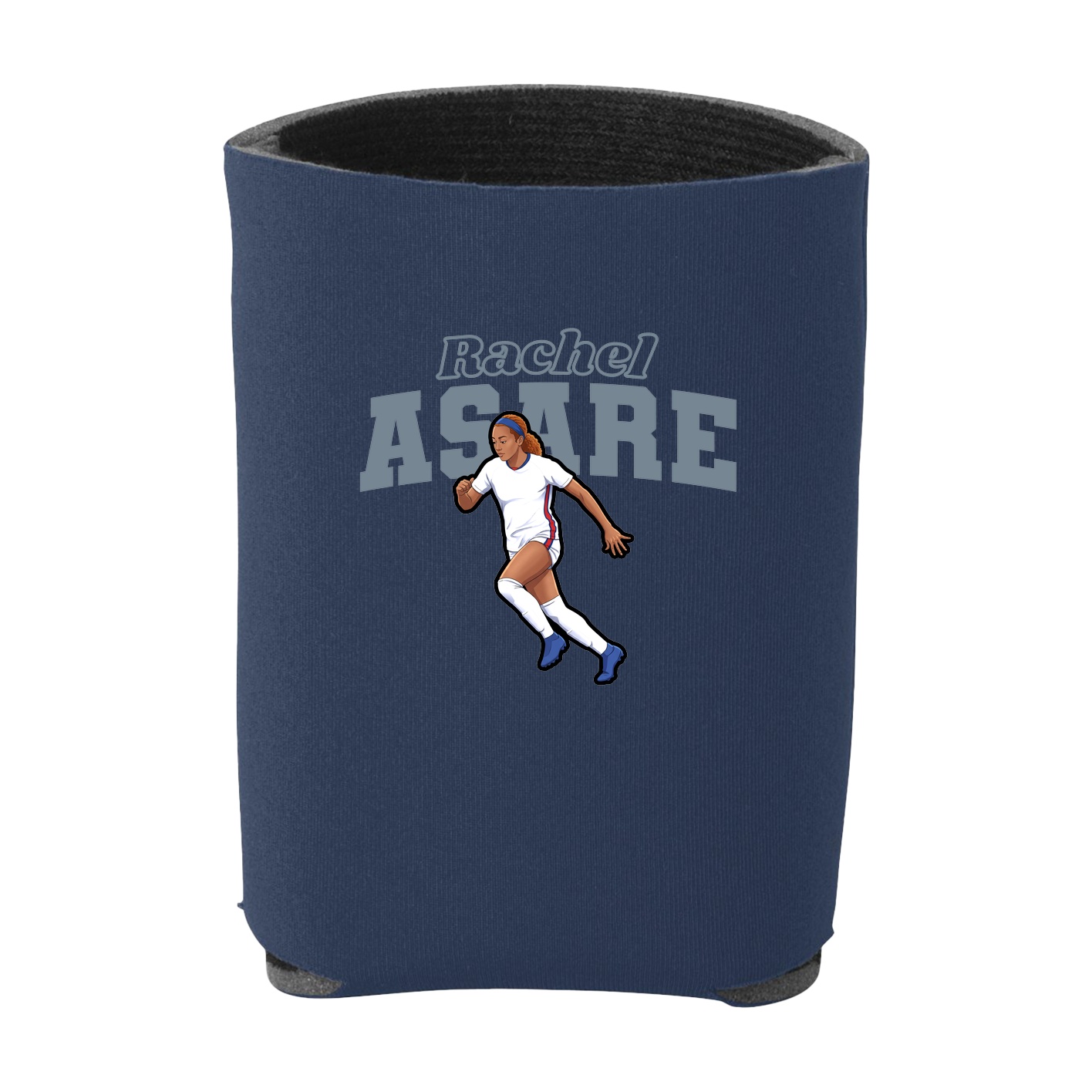 Can Holder — Name Arch in Navy