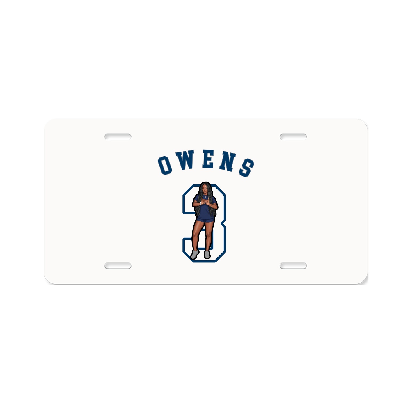 License Plate — Shirsey Arch in Classic