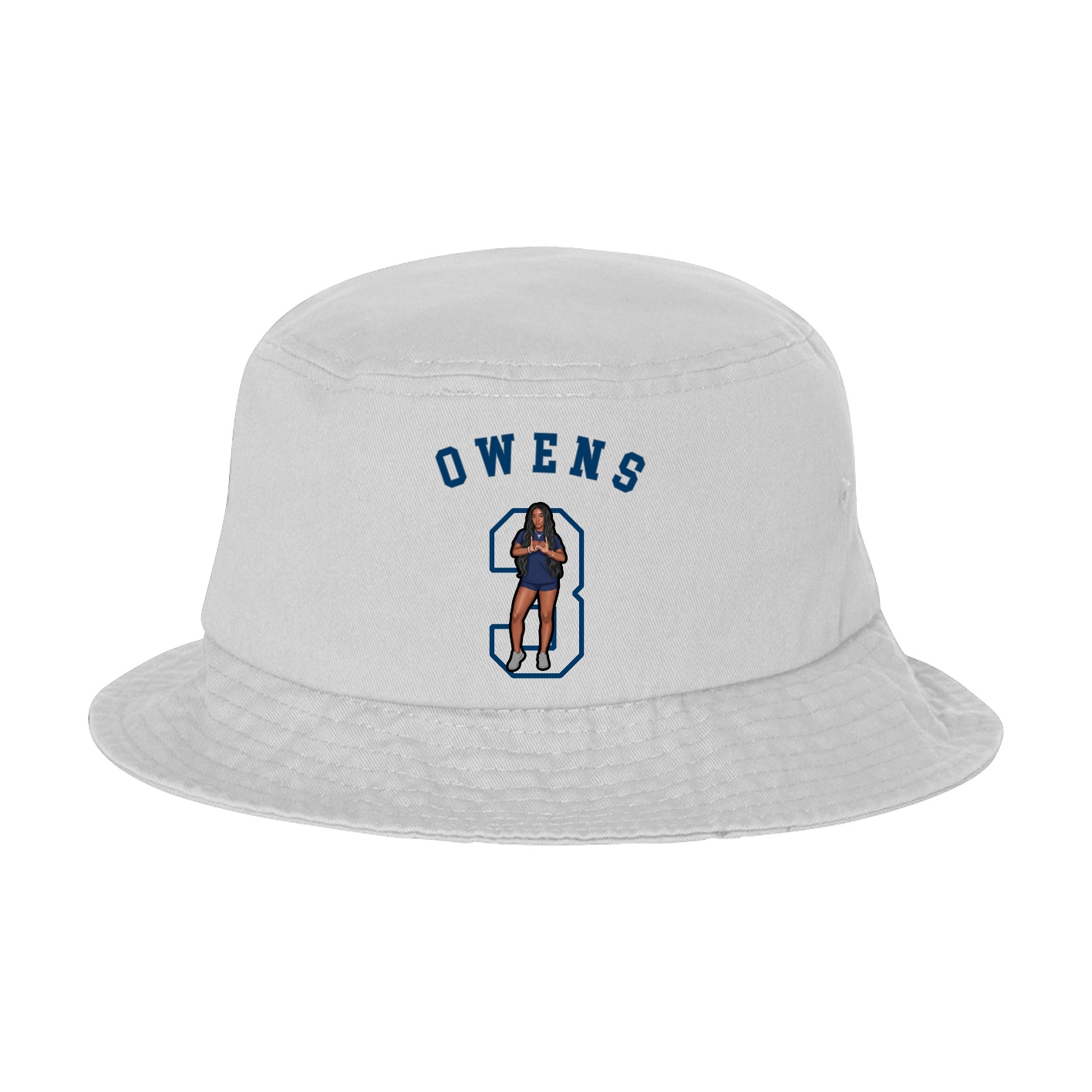 Bucket Cap — Shirsey Arch in White