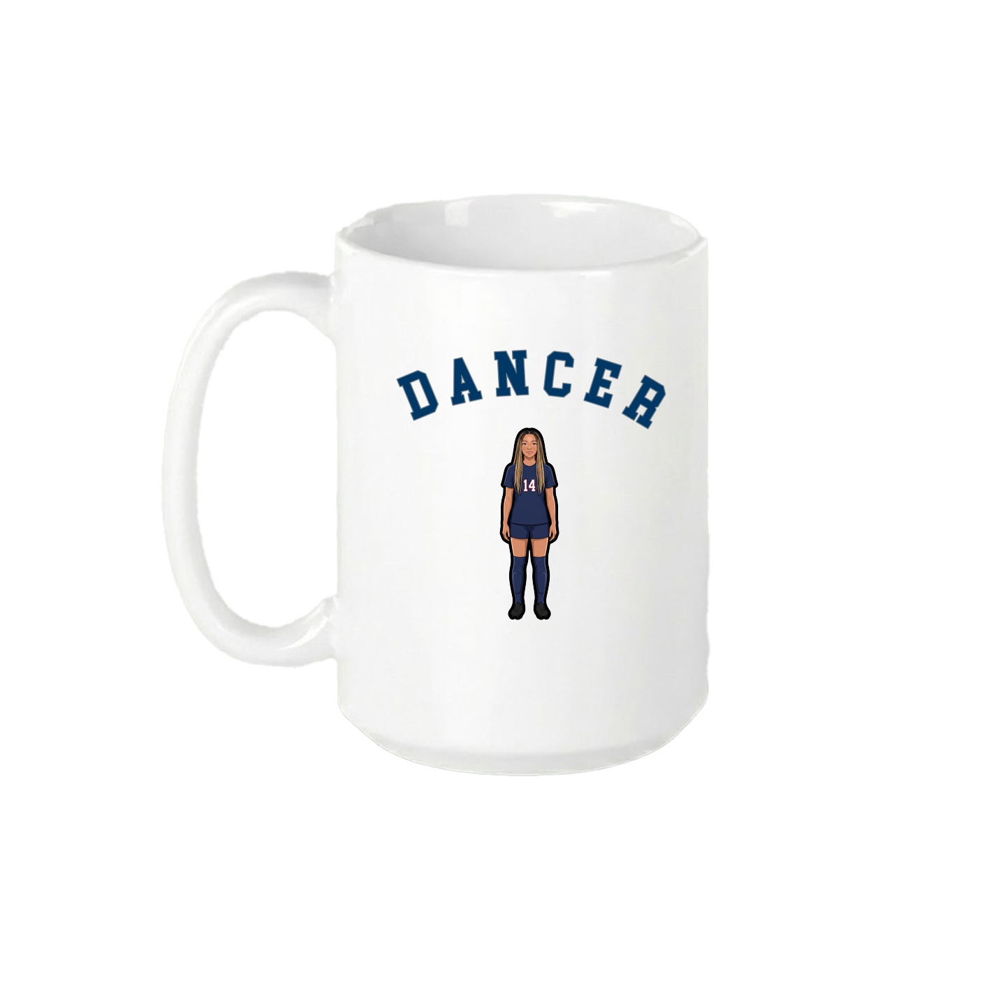 15oz Coffee Mug — Shirsey Arch in White