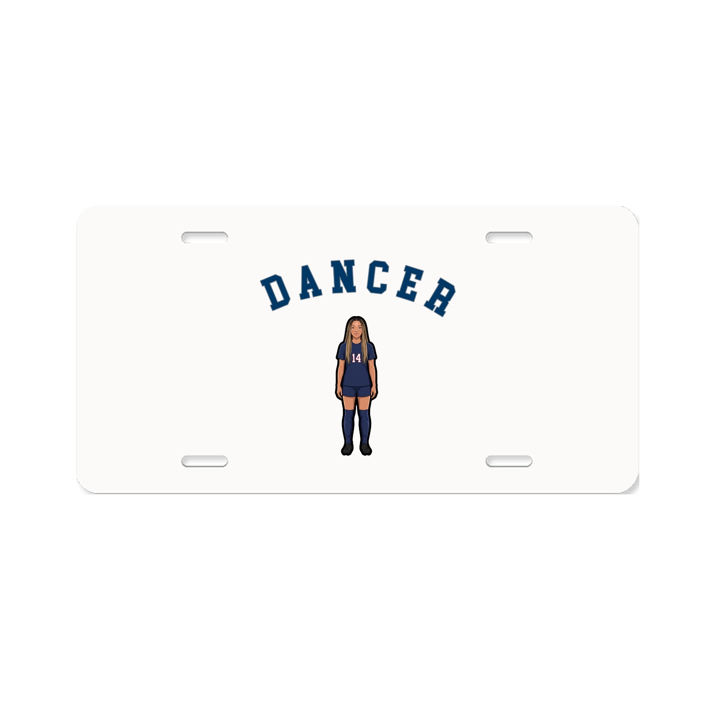 License Plate — Shirsey Arch in Classic