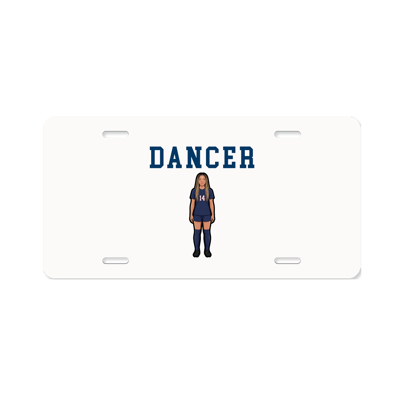 License Plate — Shirsey in Classic