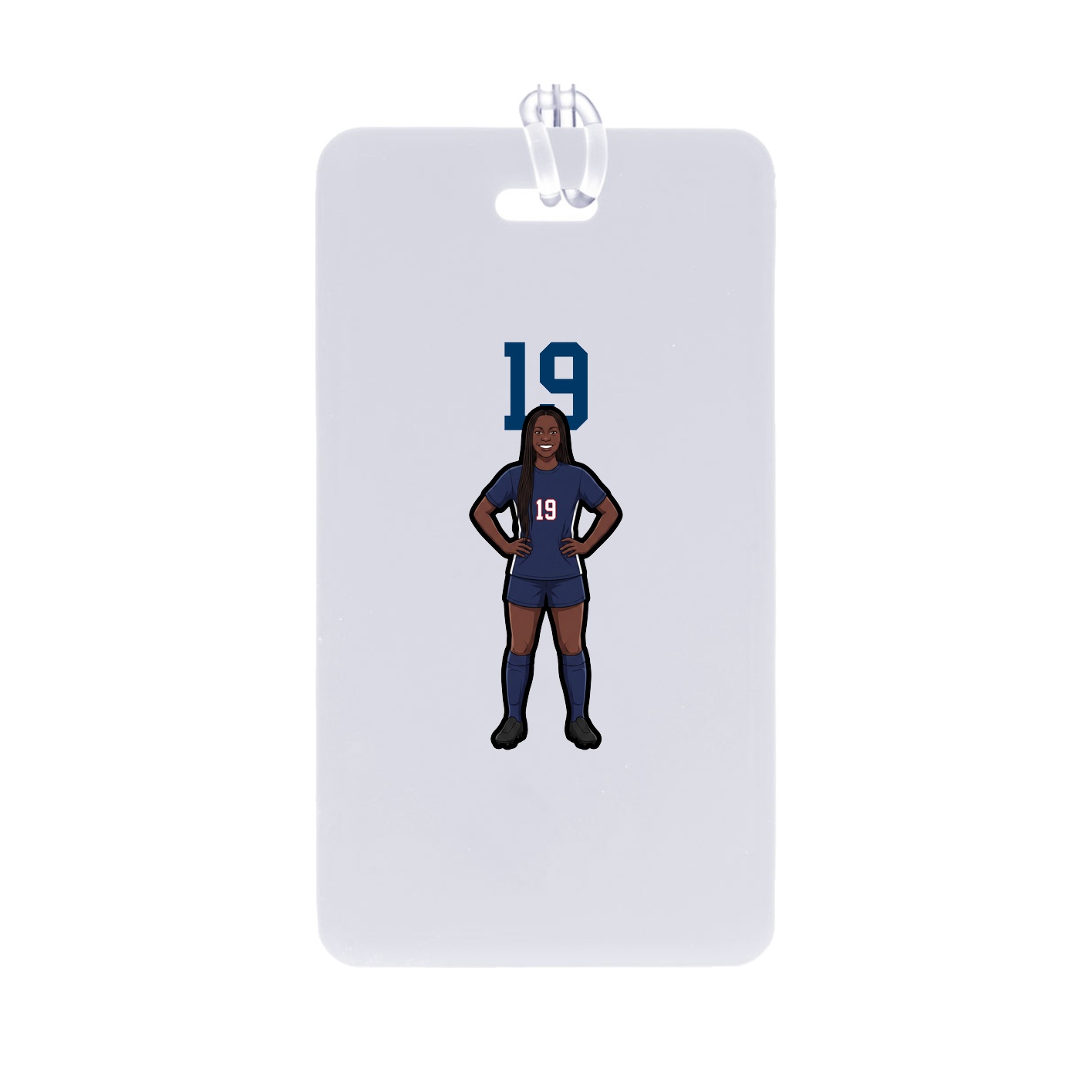 Bag Tag — Number Top in Classic