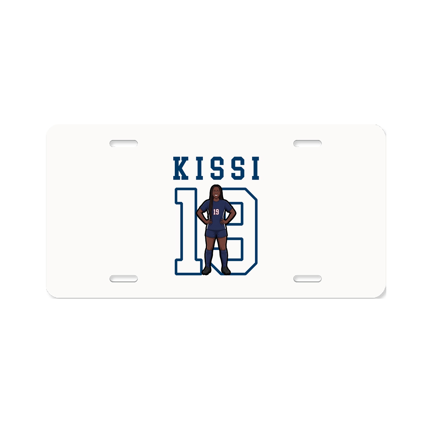 License Plate — Shirsey in Classic