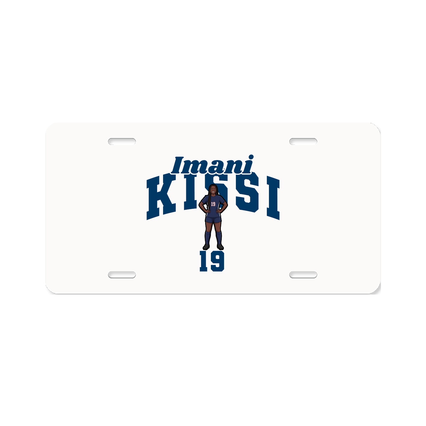 License Plate — Signature Arch in Classic