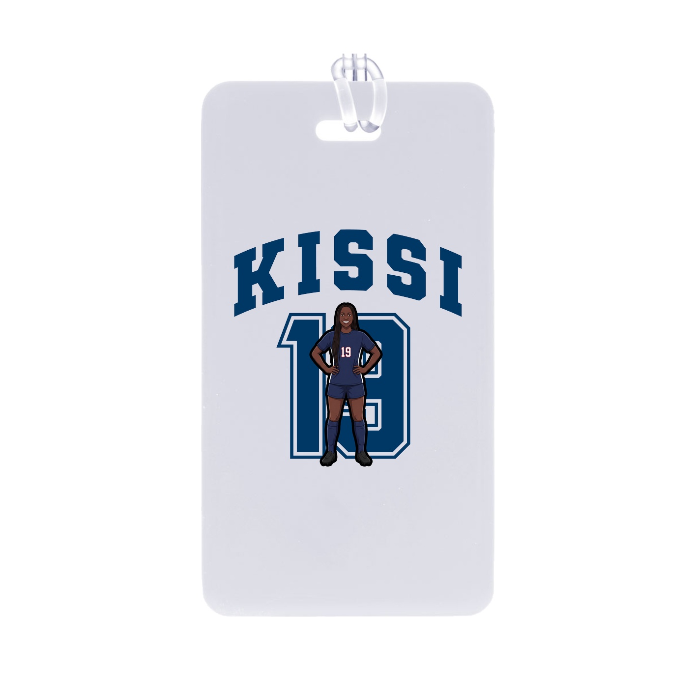 Bag Tag — Number in Classic
