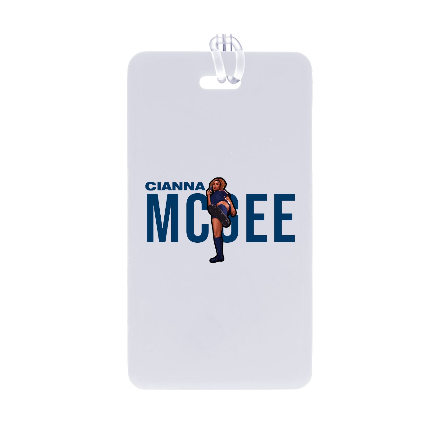 Bag Tag — Player Name in Classic