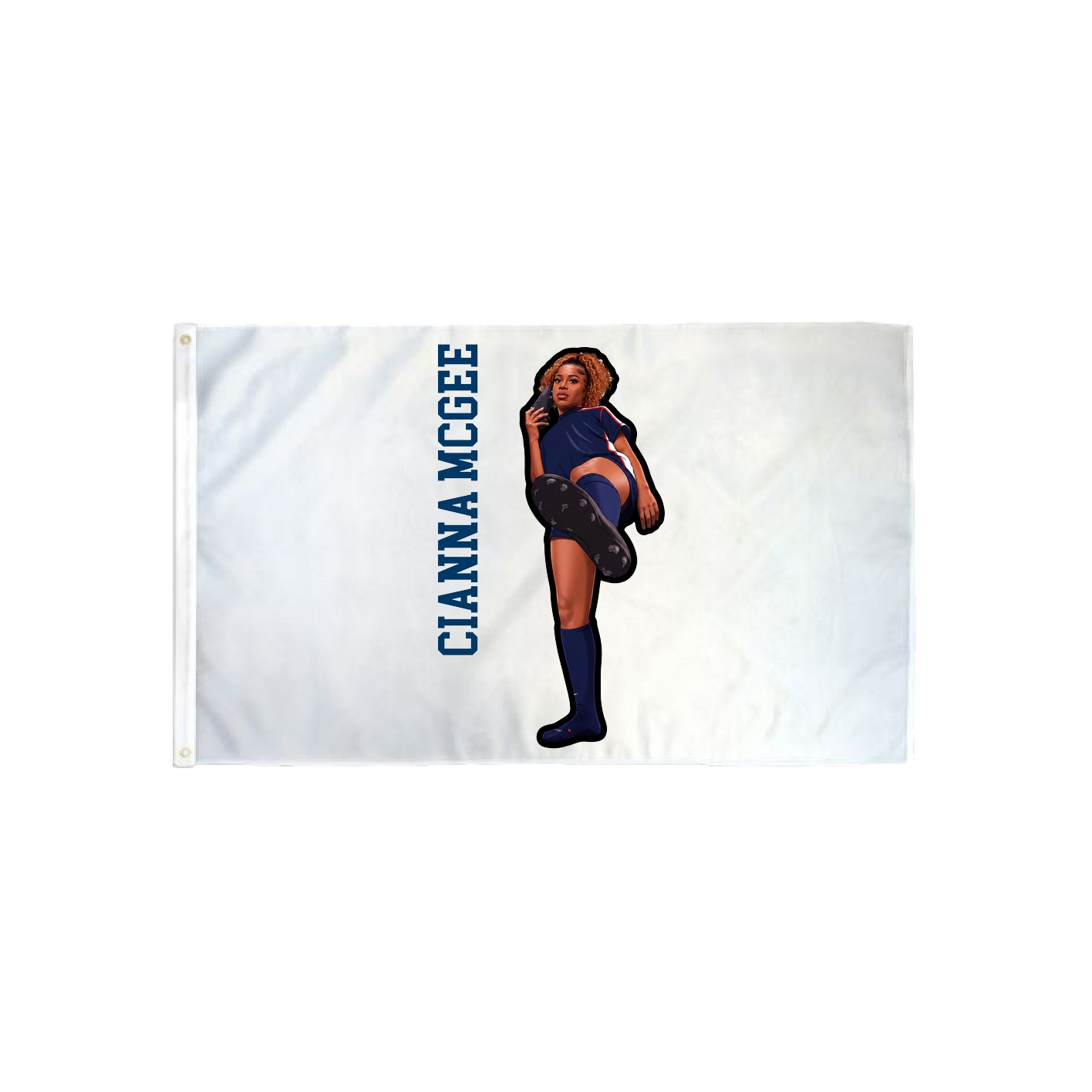 3x5 Flag — Name Vertical in Classic