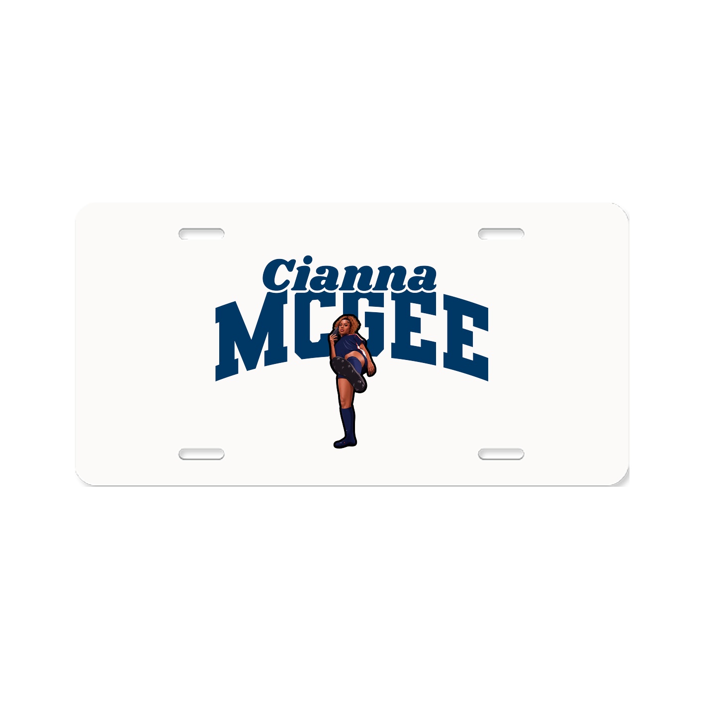 License Plate — Signature Arch in Classic