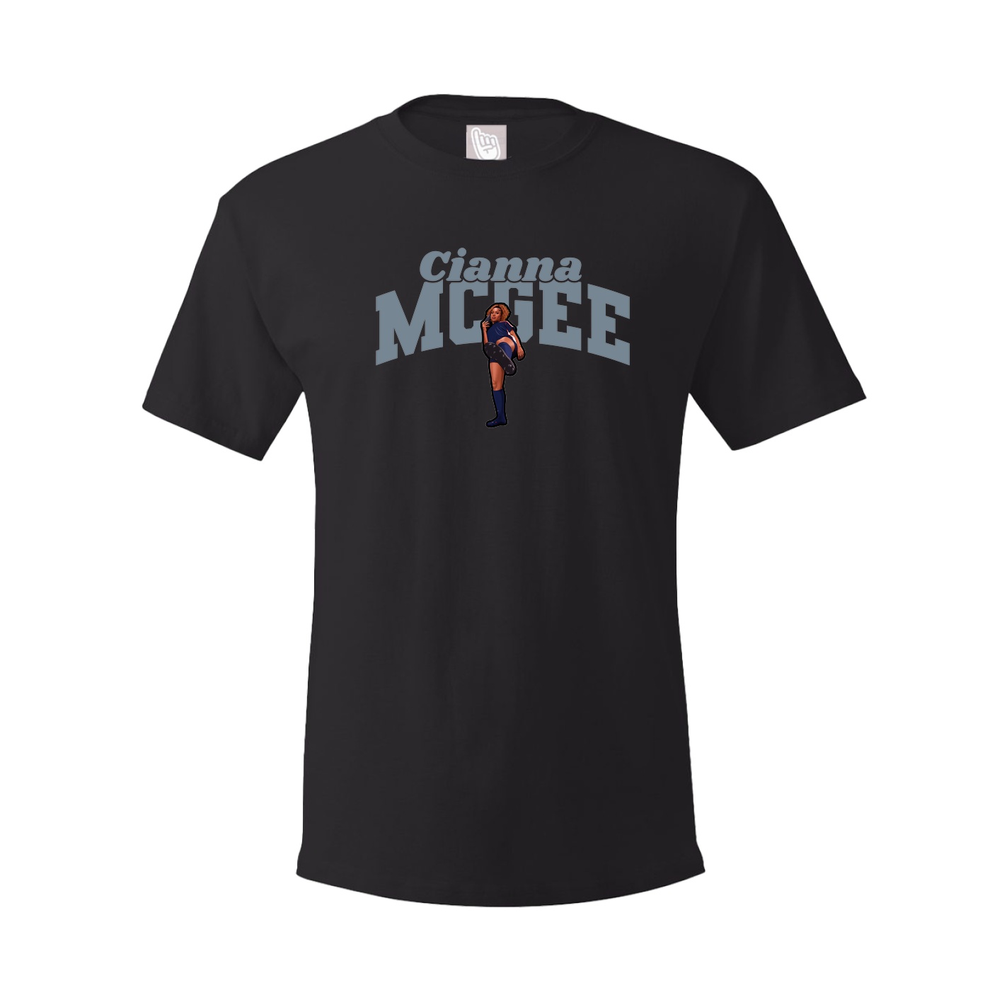 Youth Tee — Signature Arch in Black