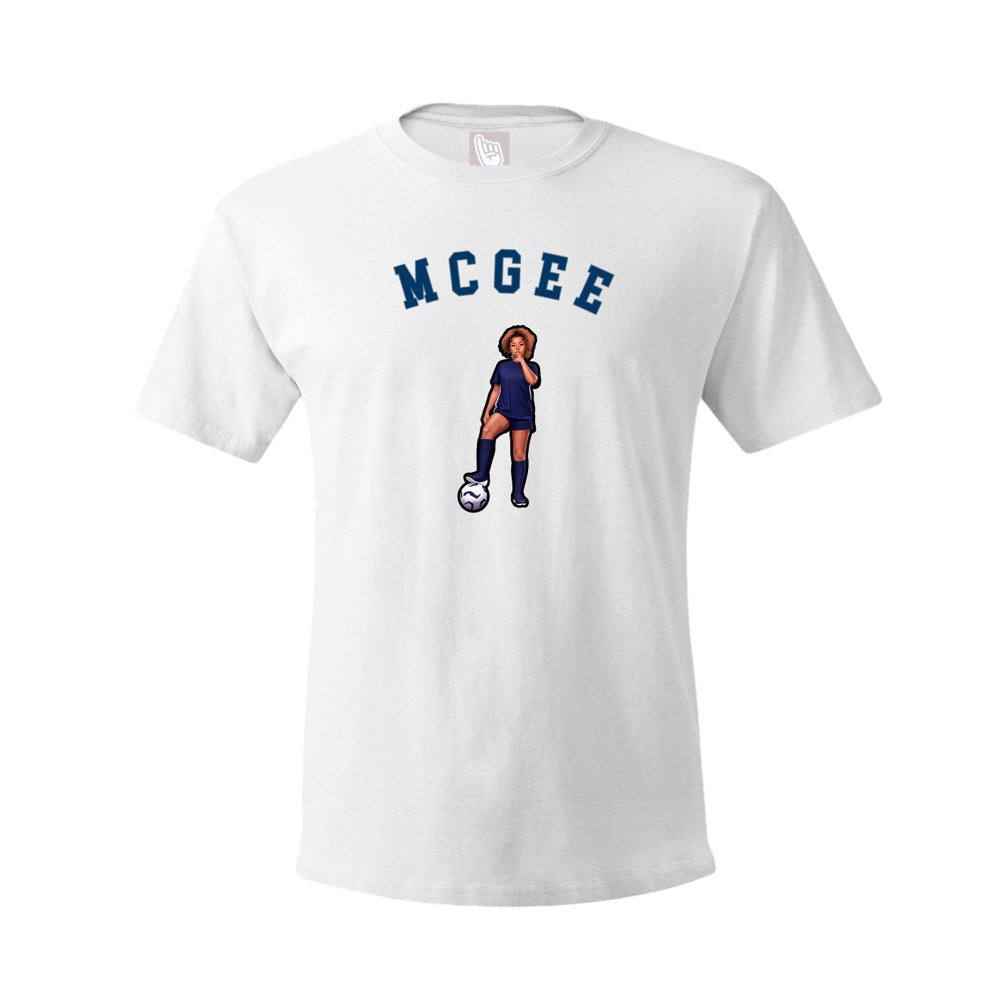 Youth Tee — Shirsey Arch in White