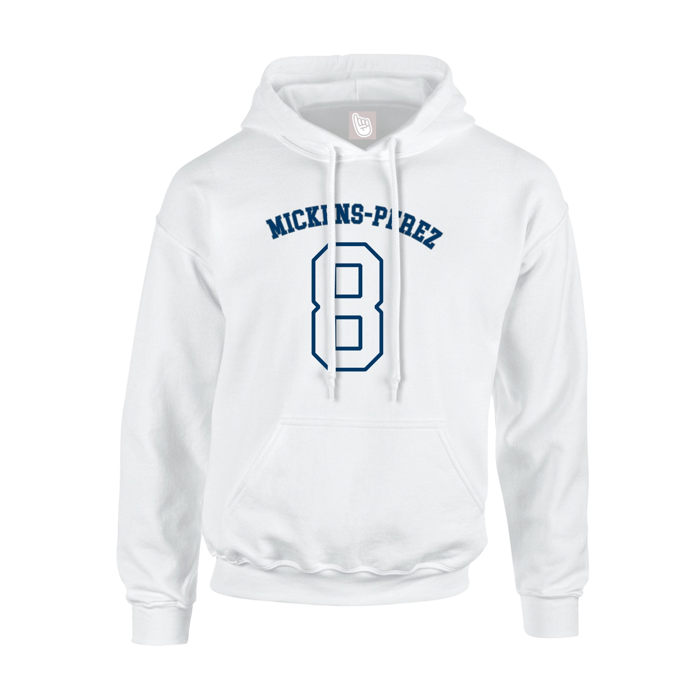 Hoodie — Shirsey Arch in White