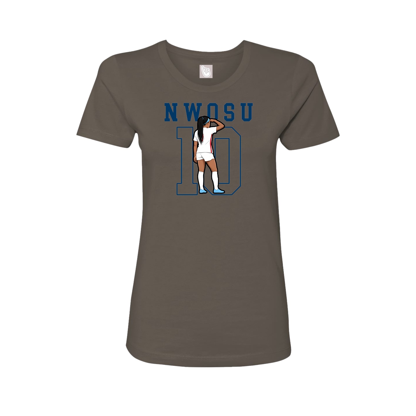 Fitted Women's Tee — Shirsey in Grey
