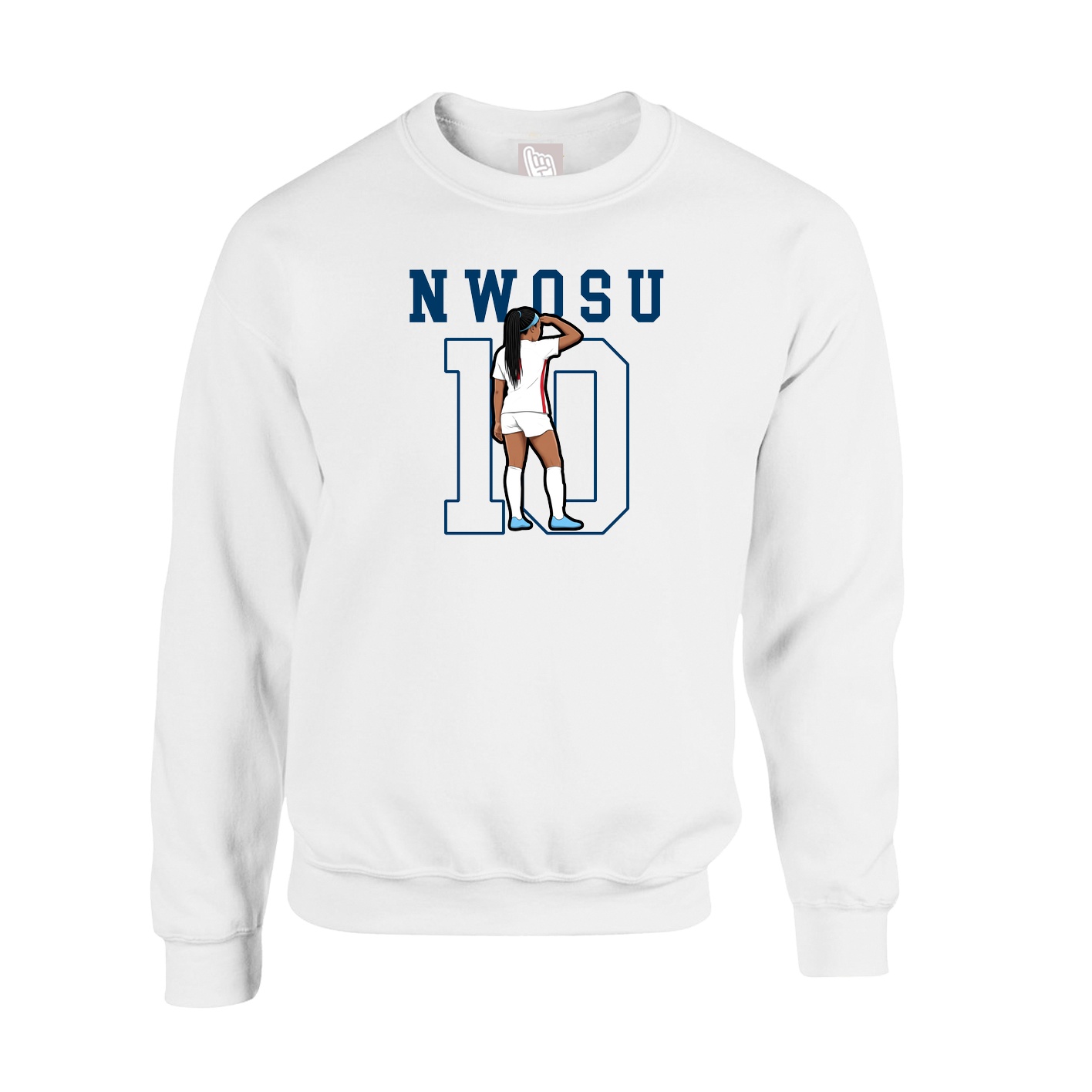 Fleece Crew — Shirsey in White