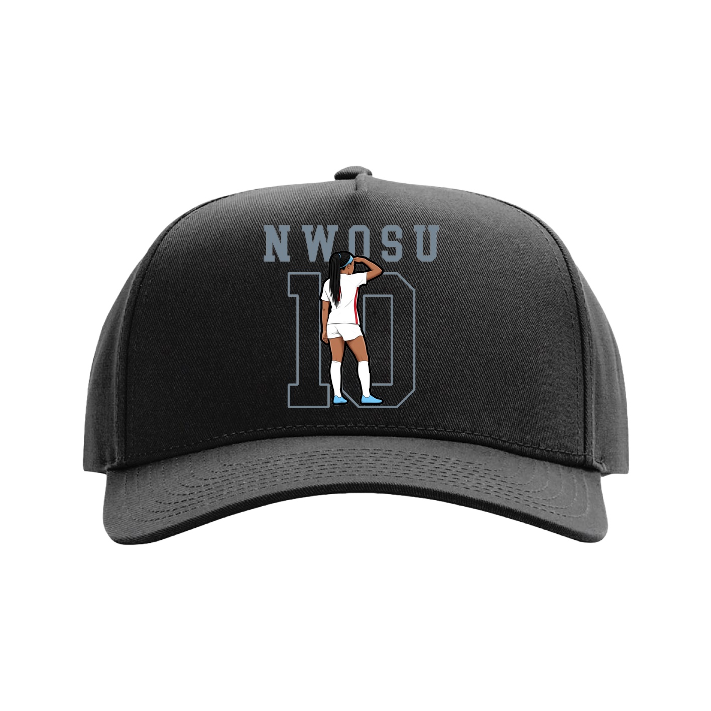 Full Fabric Five-Panel Champ Cap