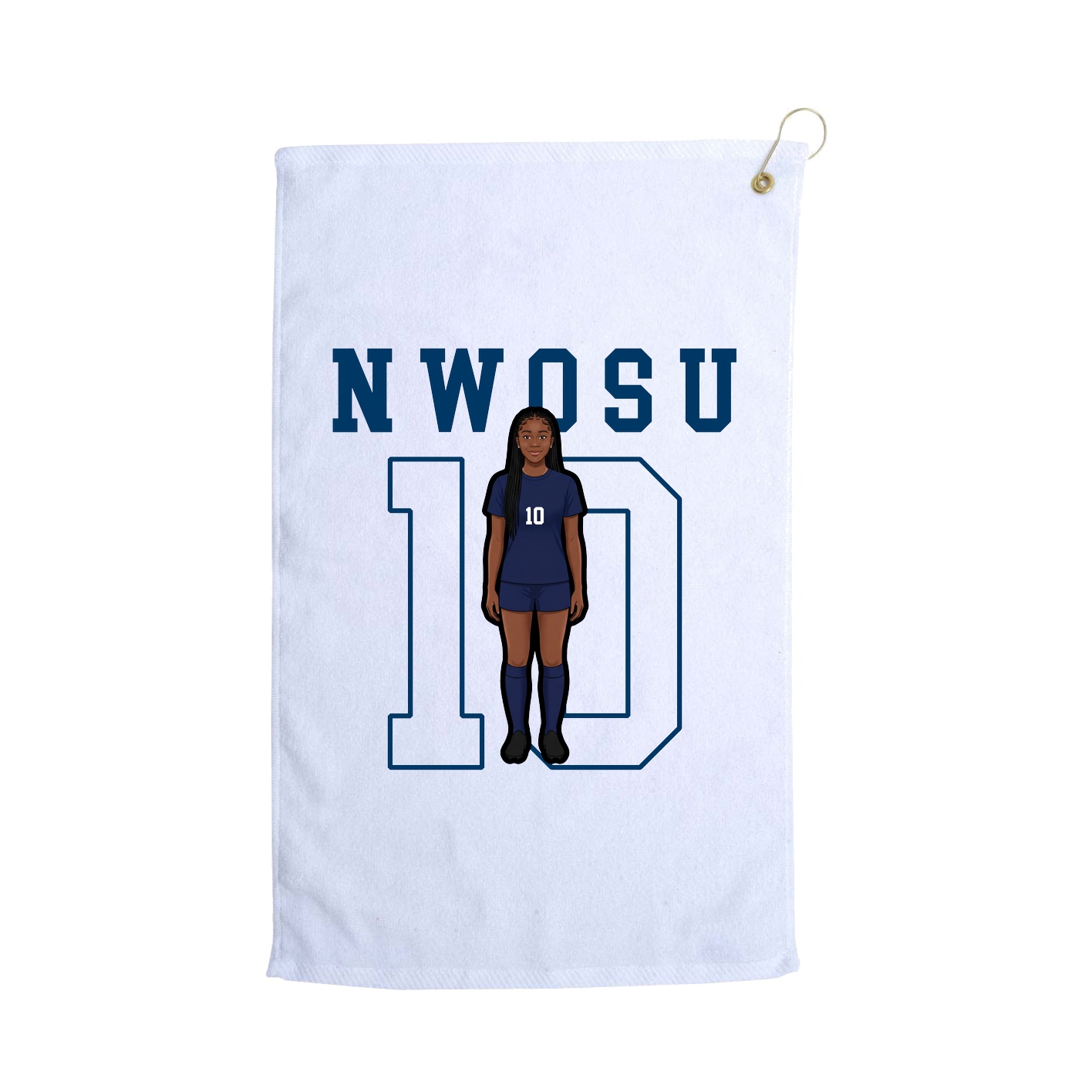 Golf Towel — Shirsey in White