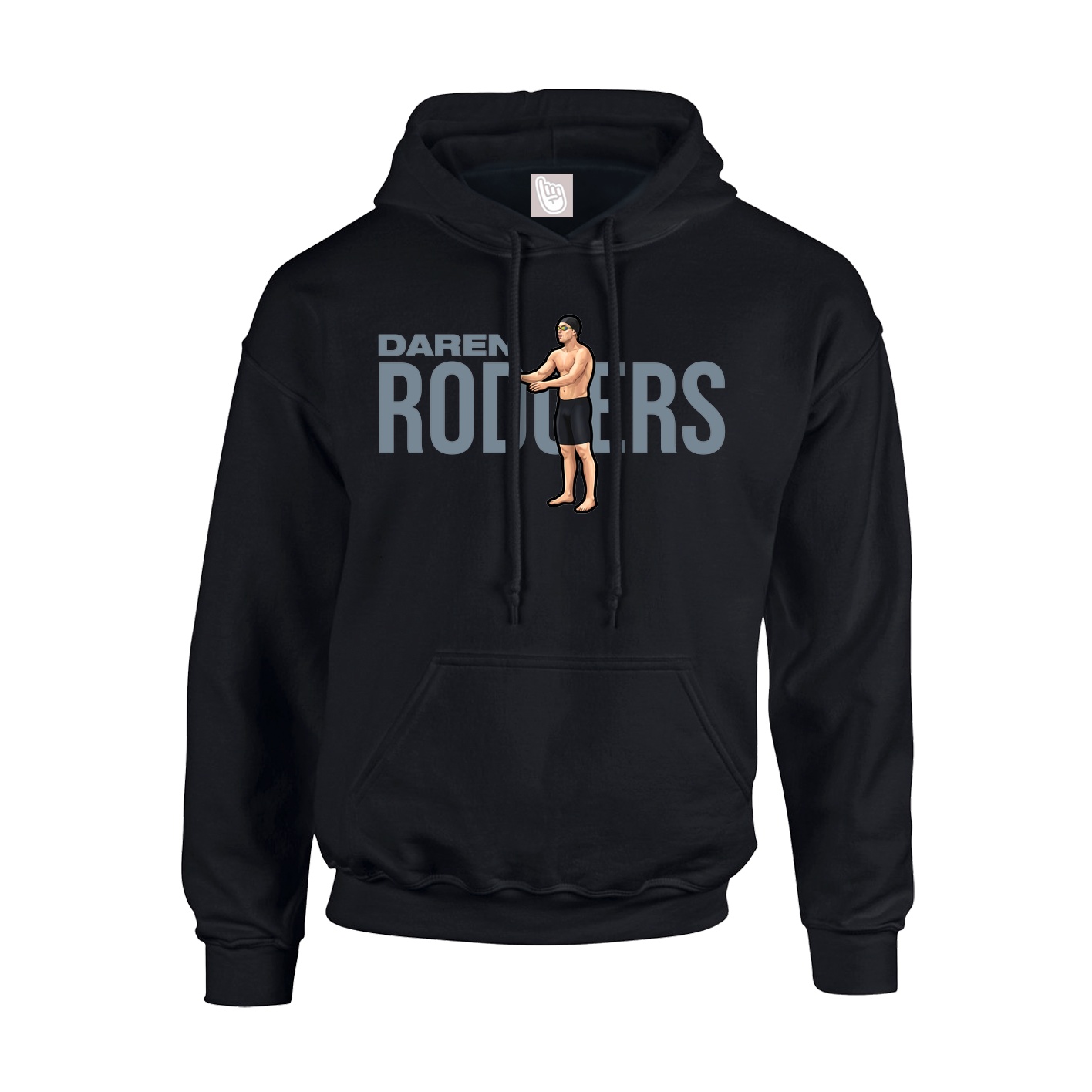 Hoodie — Player Name in Black