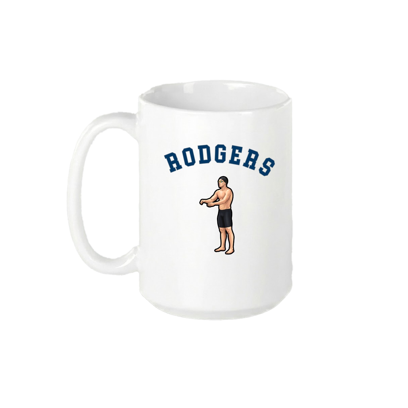 15oz Coffee Mug — Shirsey Arch in White