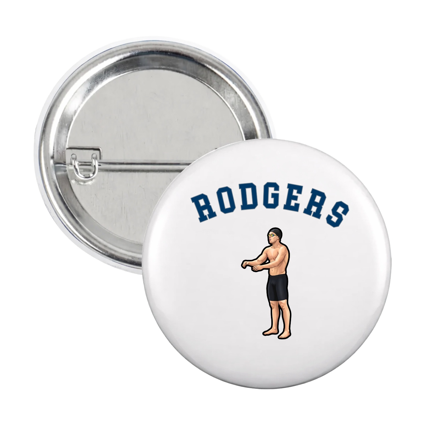Game Day Button — Shirsey Arch in White