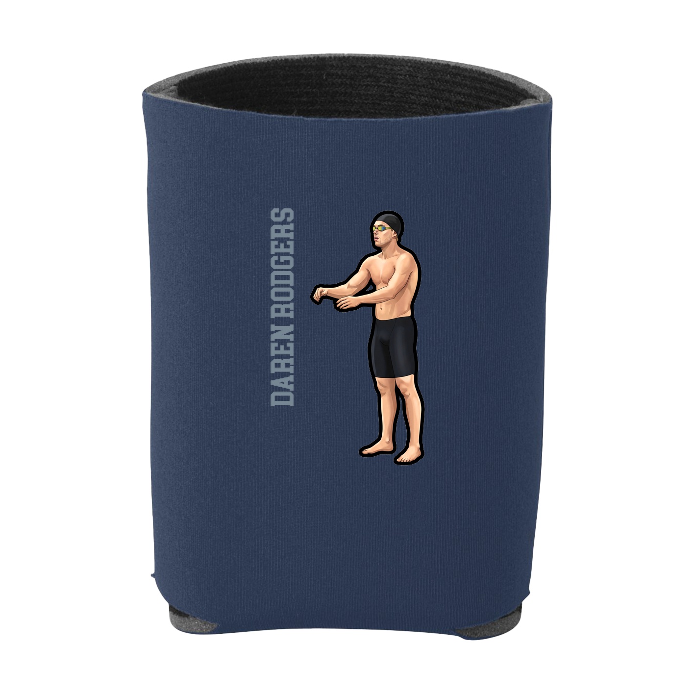 Can Holder — Name Vertical in Navy